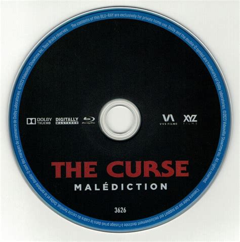 The curse Blu ray disc